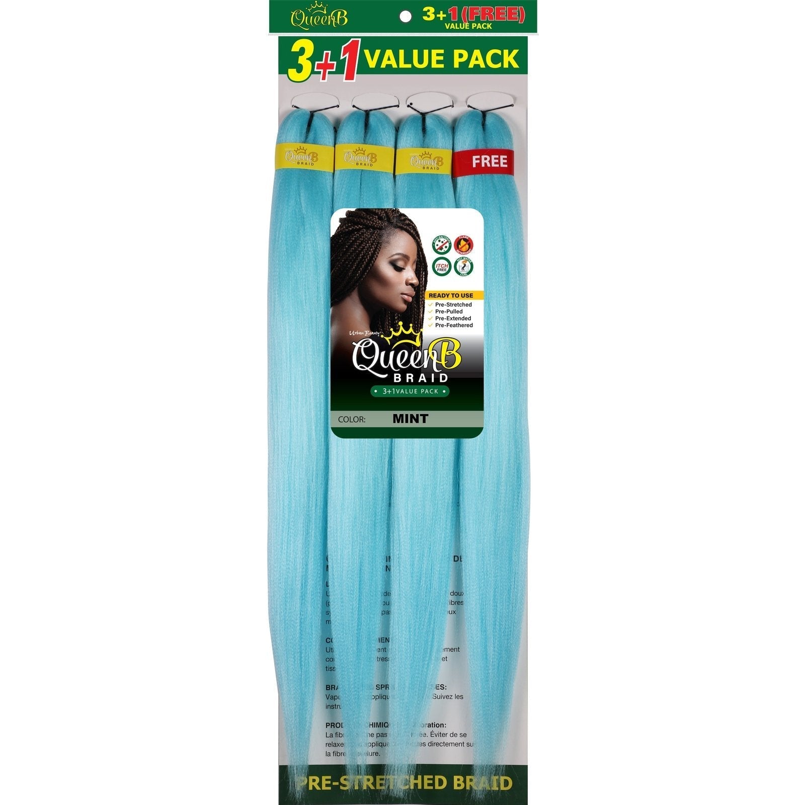 Queen B Pre-Stretched Value Pack Queen B Pre-Stretched Value Pack