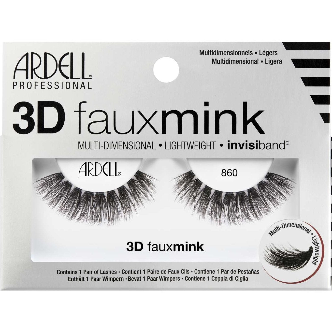 Ardell Faux Mink Invi 3D 860 Ardell Faux Mink Invi 3D 860