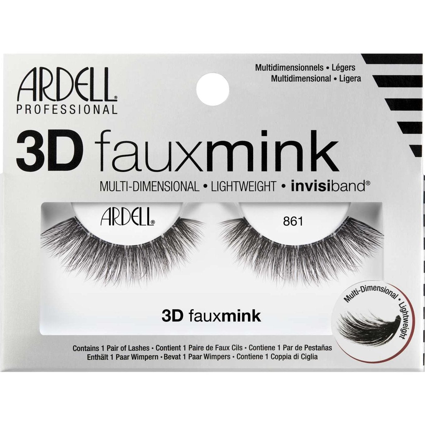 Ardell Faux Mink Invi 3D 861 Ardell Faux Mink Invi 3D 861