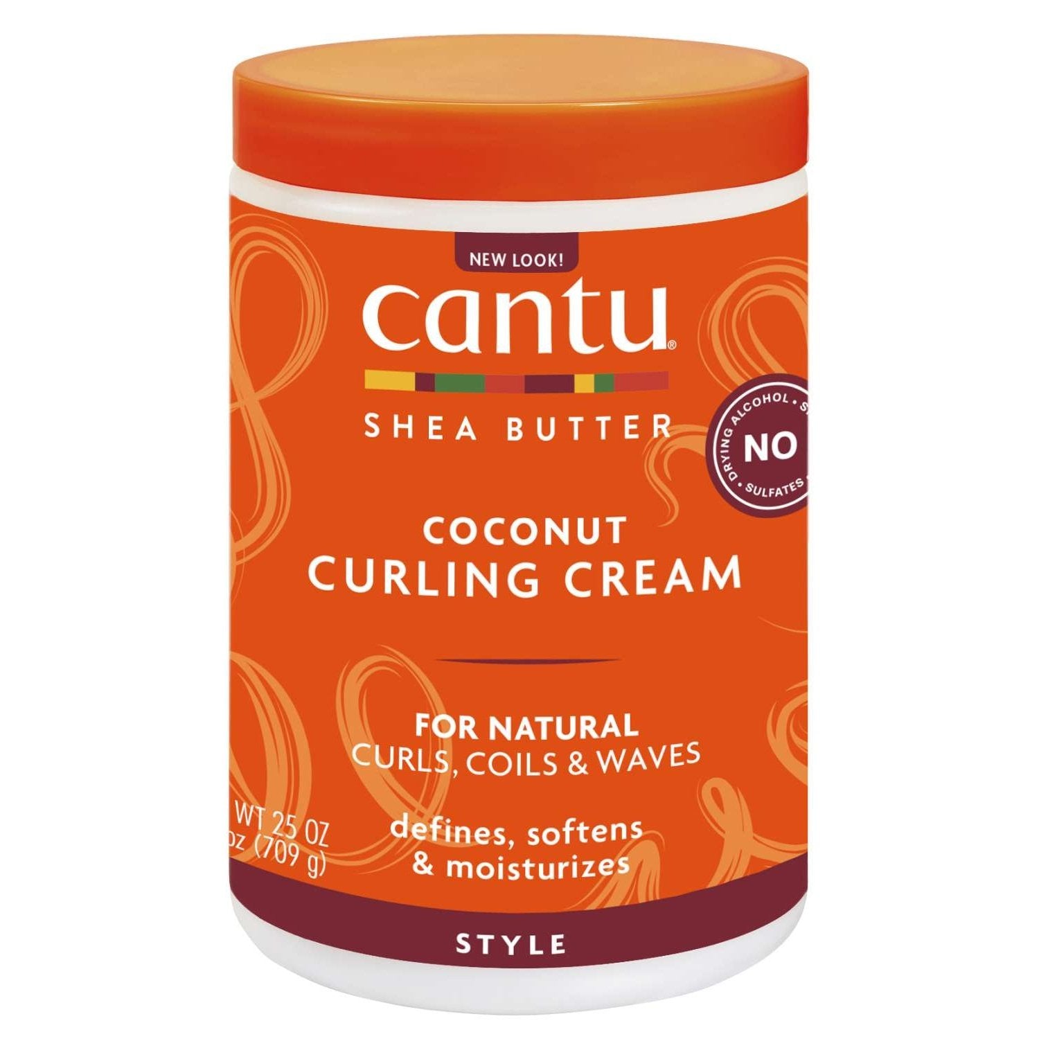 Cantu Shea Butter For Natural Hair Coconut Curling Cream 25 oz. Cantu Shea Butter For Natural Hair Coconut Curling Cream 25 oz.