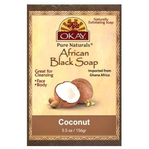 Okay Black Soap Coconut Okay Black Soap Coconut