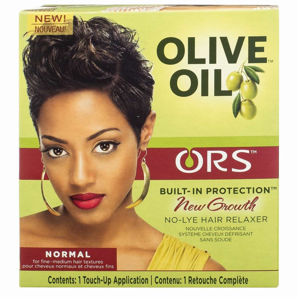Ors Olive Oil No Lye 1 Touch Up New Growth-Normal Ors Olive Oil No Lye 1 Touch Up New Growth-Normal