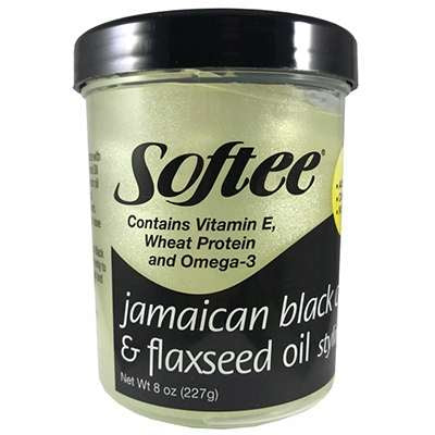 Softee Jamaican Black Castor And Flaxseed Oil Styling Gel Softee Jamaican Black Castor And Flaxseed Oil Styling Gel