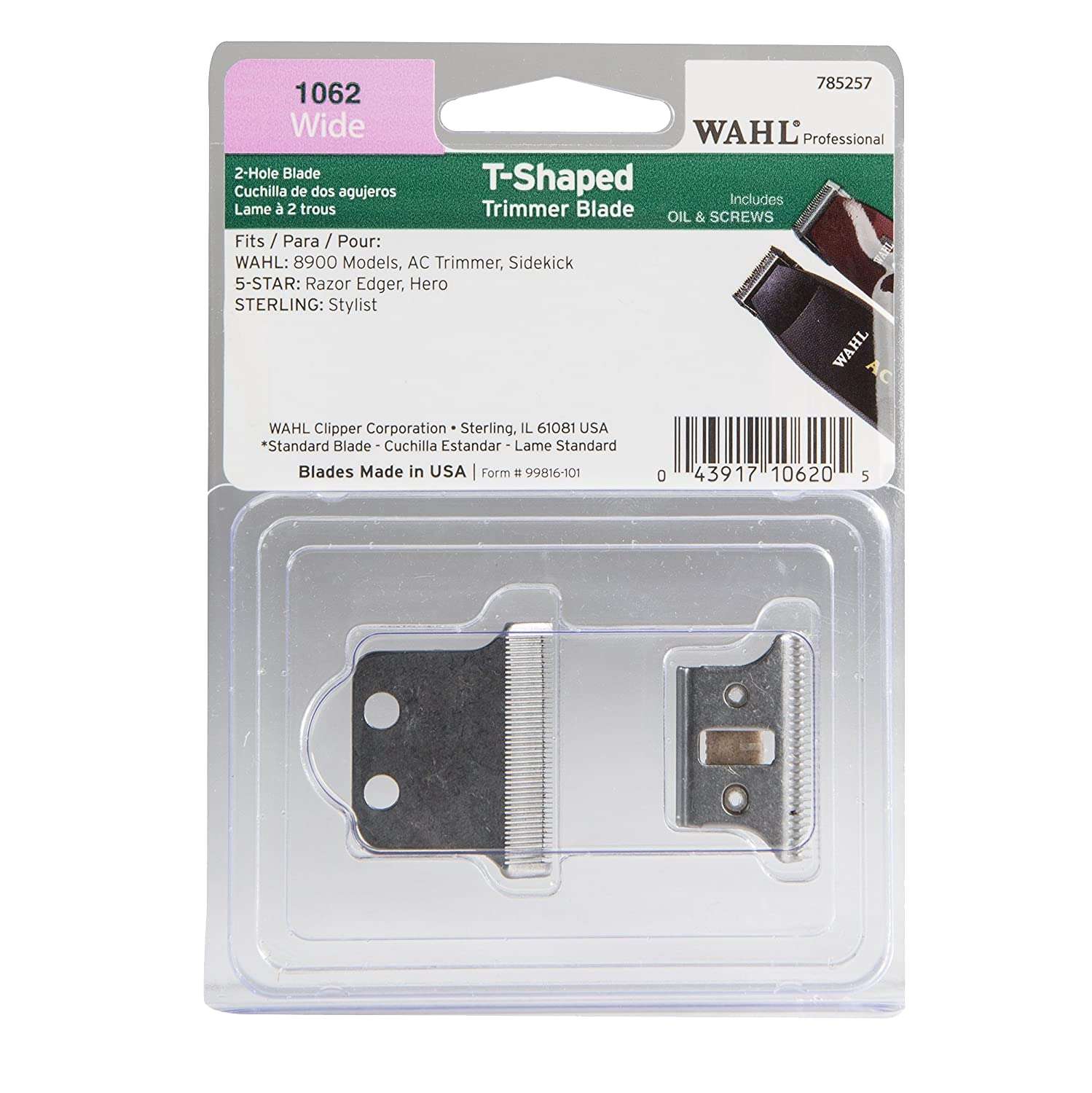 Wahl Blade Blingac8900 T-Blade Wahl Blade Blingac8900 T-Blade