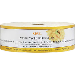 Gigi Natural Muslin Epilating Roll 2.5 100 Yards