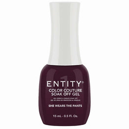 Entity Color Couture Soak Off Gel She Wears The Pants 0.5 Fl Oz