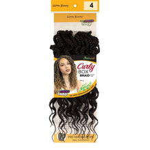 Synthetic Box Braid Curly Style 12 Inch 4
