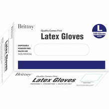 Brittny Latex Gloves 100Box Large